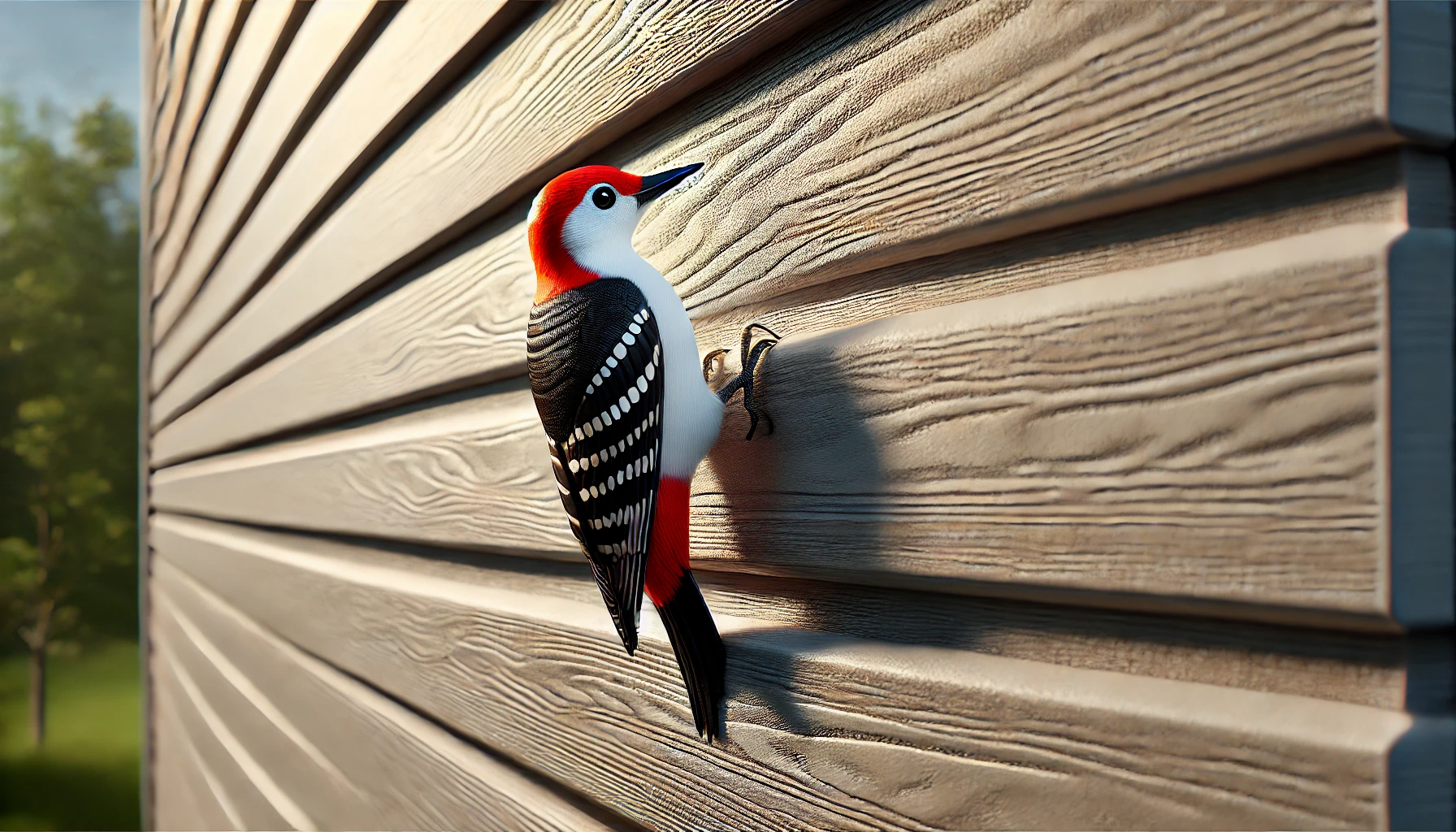 How to Protect your James Hardie Siding against woodpeckers